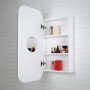 New Port Matte White Shaving Cabinet